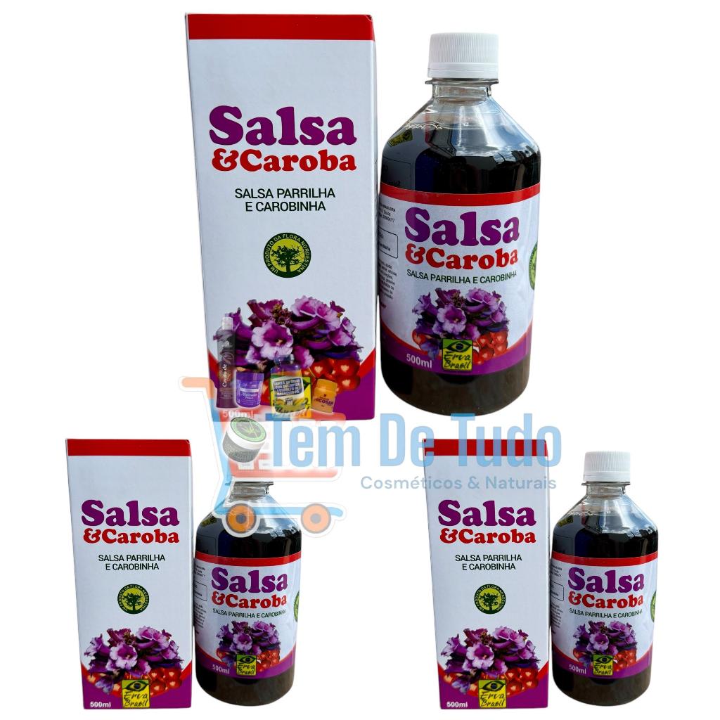 Plus Mel - Salsa & Caroba - Salsa Parrilha e Carobinha - 500ml