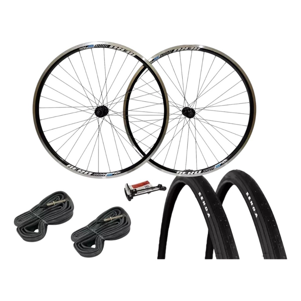 Par de Roda Cubo Shimano Sora RS300 Flay Bike Speed Road Aro 700 32F