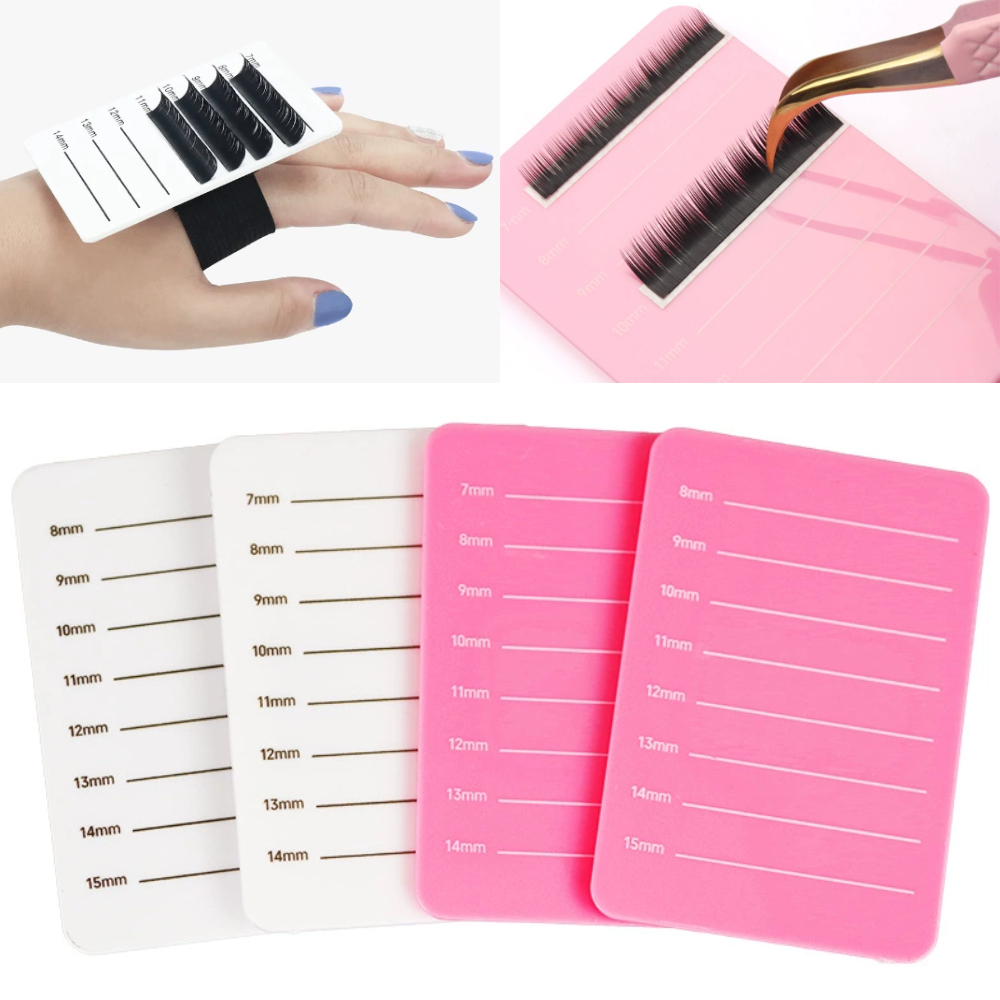 Kit 1/4 Pçs Pulseira Auxiliar Para Extensão De Cílios - Hand Pallet