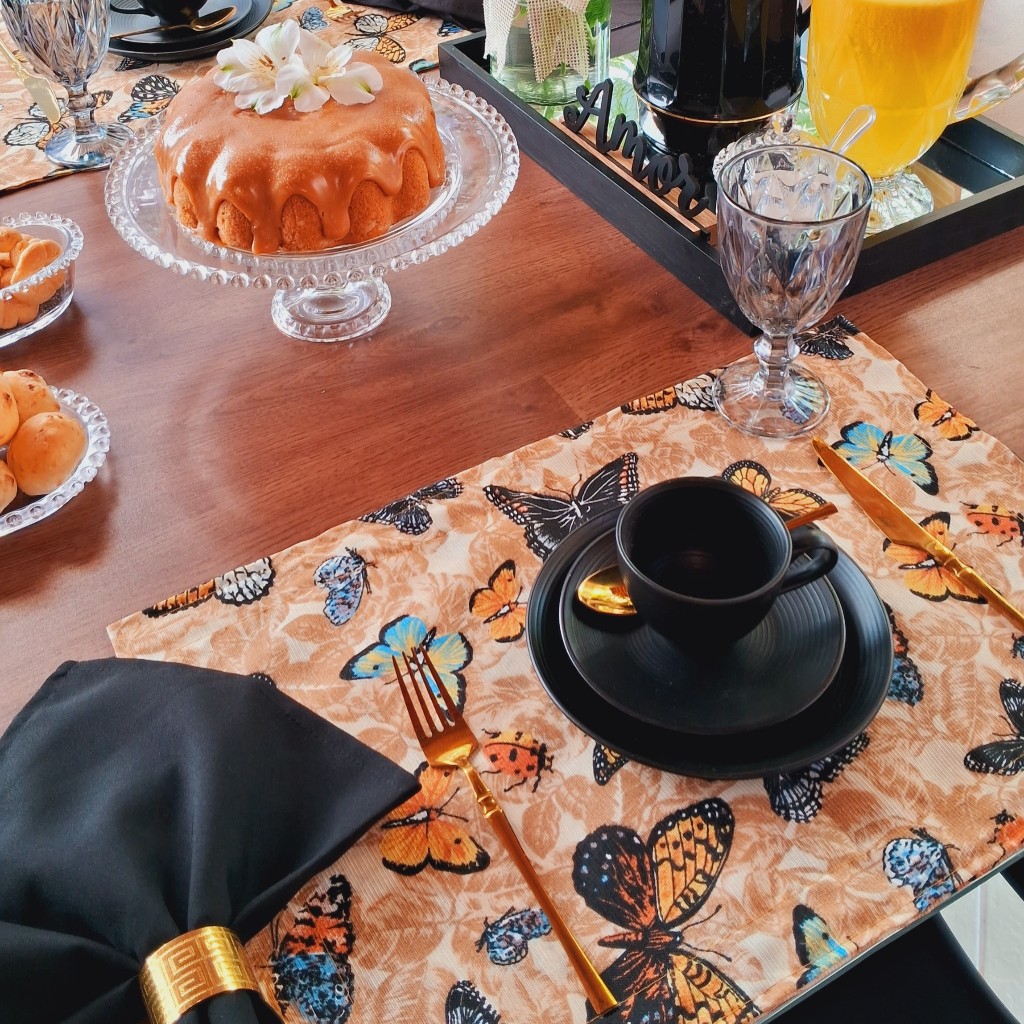 Kit de Jogo Americano - 8 Peças em Oferta na Shopee