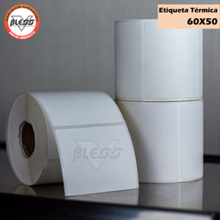 Etiqueta 60x50 Térmica - 16 Rolos - 25 Metros em Oferta na Shopee