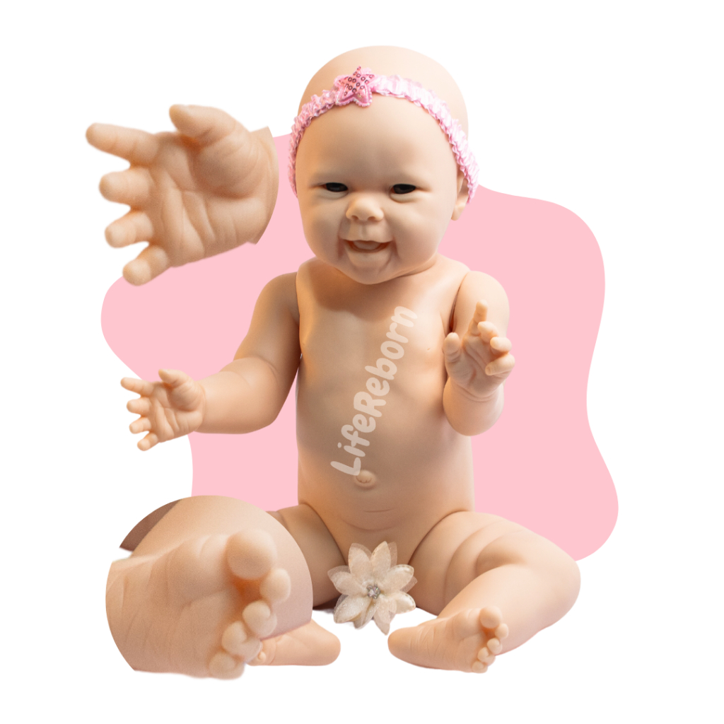 Kit Reborn Molde Maize com Corpo Menina