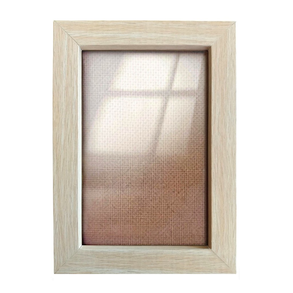 Moldura Quadro Porta Retrato Moldura Fotográfica 10x15 Bege Marfim em Oferta na Shopee