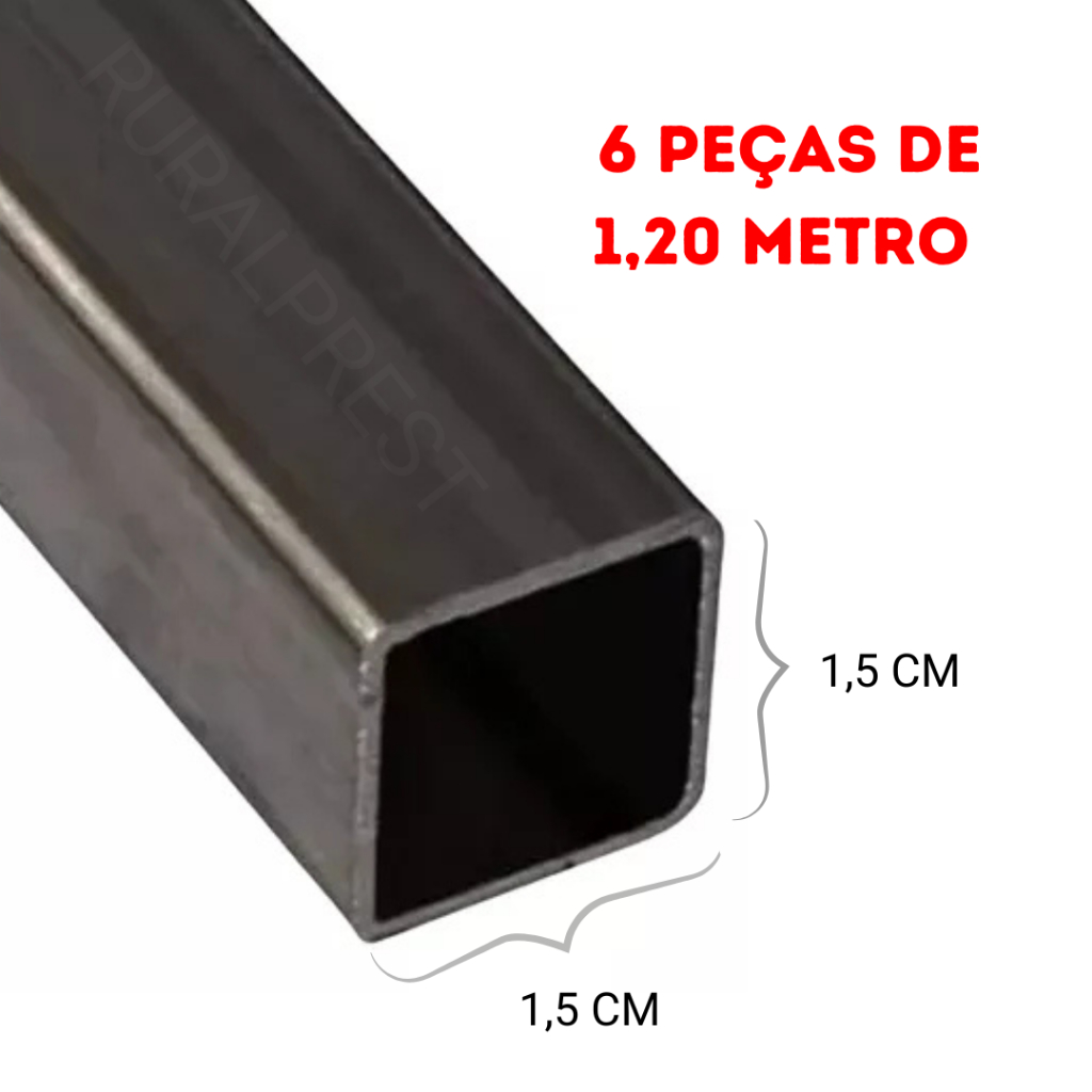 Metalon 15x15 Barra 6 Metro: Onde Comprar | BuscaProdutos