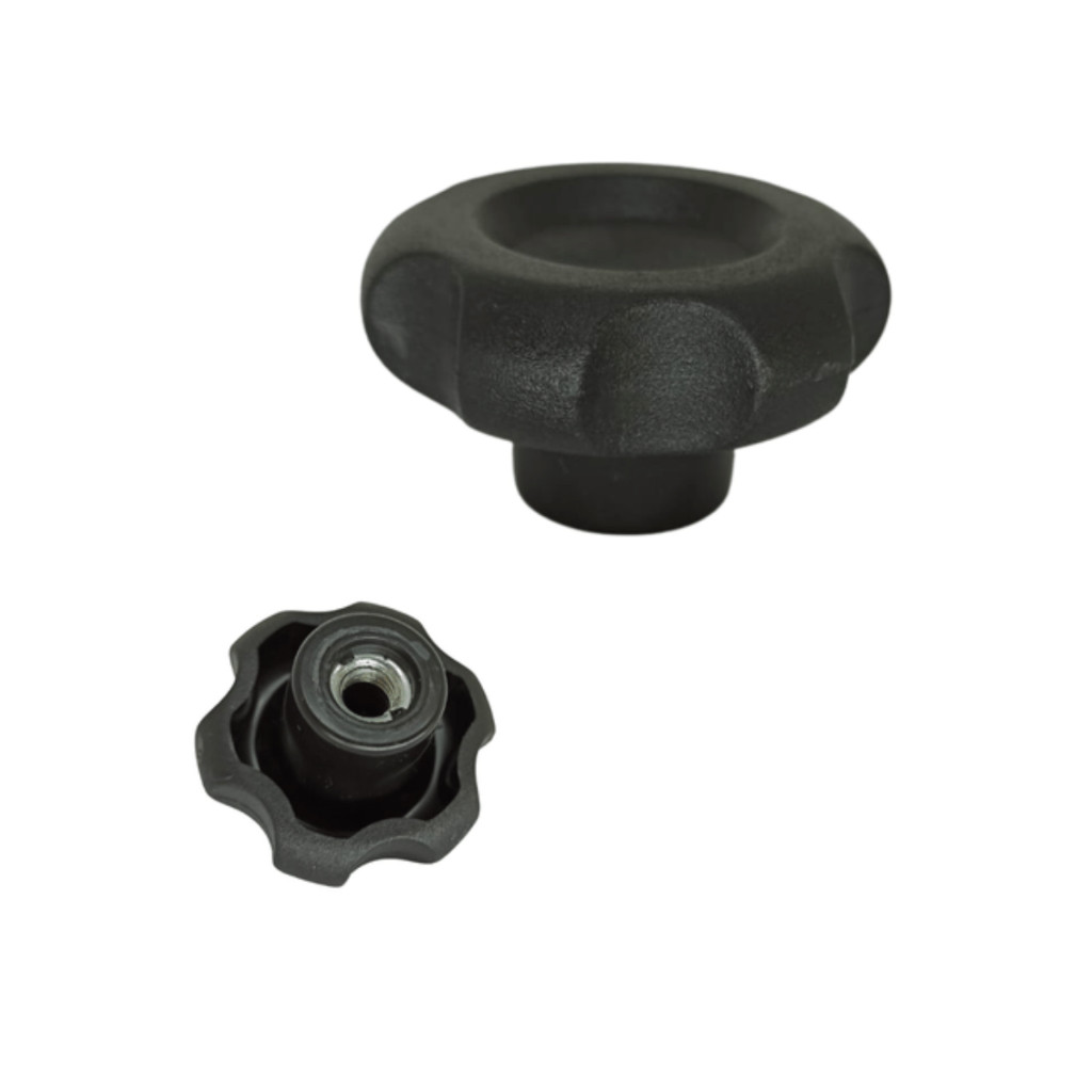 Manípulo Fêmea Knob Termoplástico 35 Mm - M8 com 25 Peças