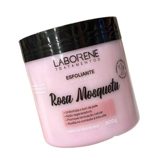 Esfoliante Rosa Mosqueta Corpo e Rosto Skincare Laborene 500g Auxilia no Clareamento de Áreas Escuras em Oferta na Shopee