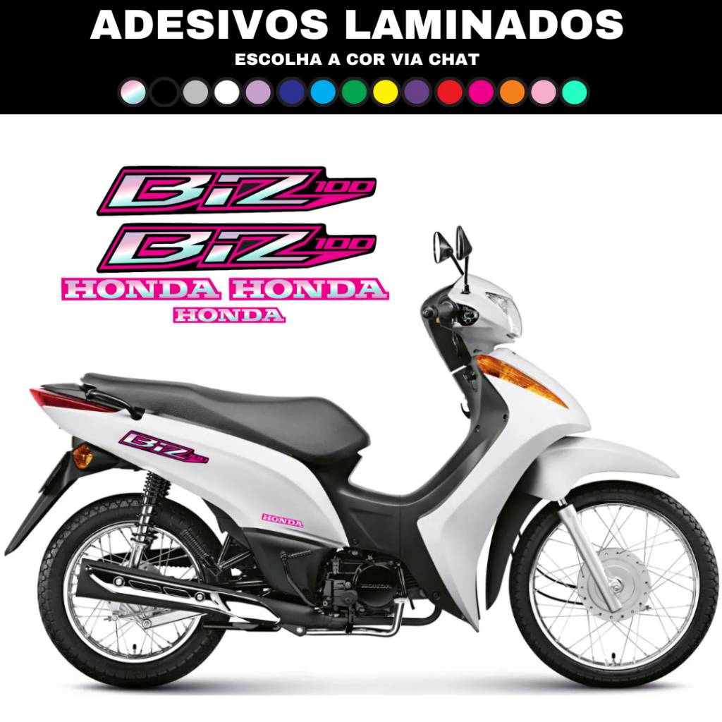 Adesivos Personalizados Biz 100: Onde Comprar | BuscaProdutos