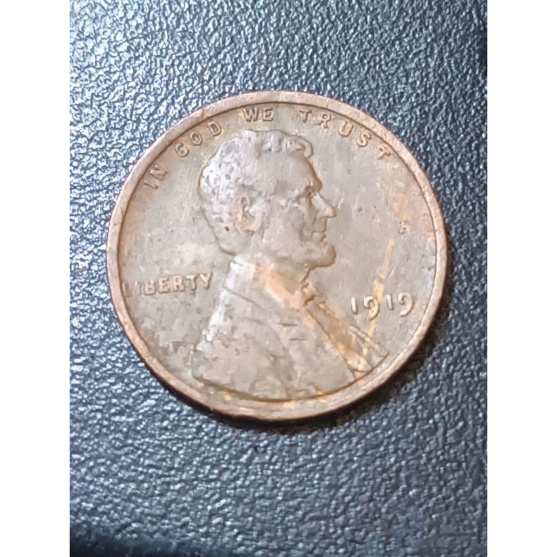 Moeda One Cent 1919 Raridade