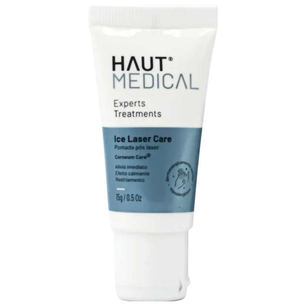Ice Laser Care - Pomada Pós Laser - 15g - Haut Medical em Oferta na Shopee