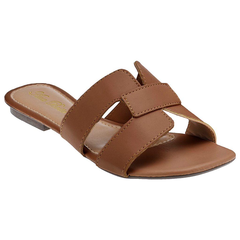 Sandália Feminina Rasteira Moda Pedraria Luxo Promoção Ana Brito
