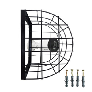 Grade para Proteção de Câmera Segurança - ACOMPANHA KIT DE FIXAÇÃO em Oferta na Shopee