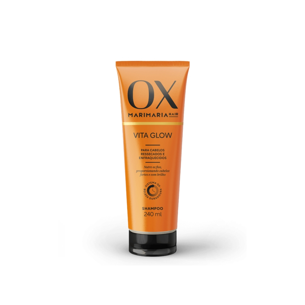 Shampoo Ox Cosméticos Mari Maria Vita Glow 240ml em Oferta na Shopee