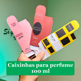 Caixa Embalagem para Perfume 100ml 13,5x6,7x3,3 cm em Oferta na Shopee