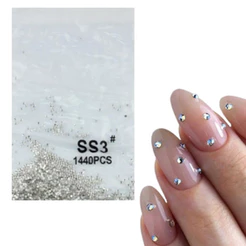 1440 Strass Cristal Decoração De Unhas Nail Art