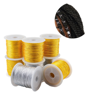Linha Brilhante Para Enfeite Tranças De Cabelo 25 Metros em Oferta na Shopee