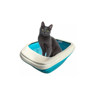Caixa Gato Banheiro Areia Bandeja Sanitária Kit 4 Peças em Oferta na Shopee