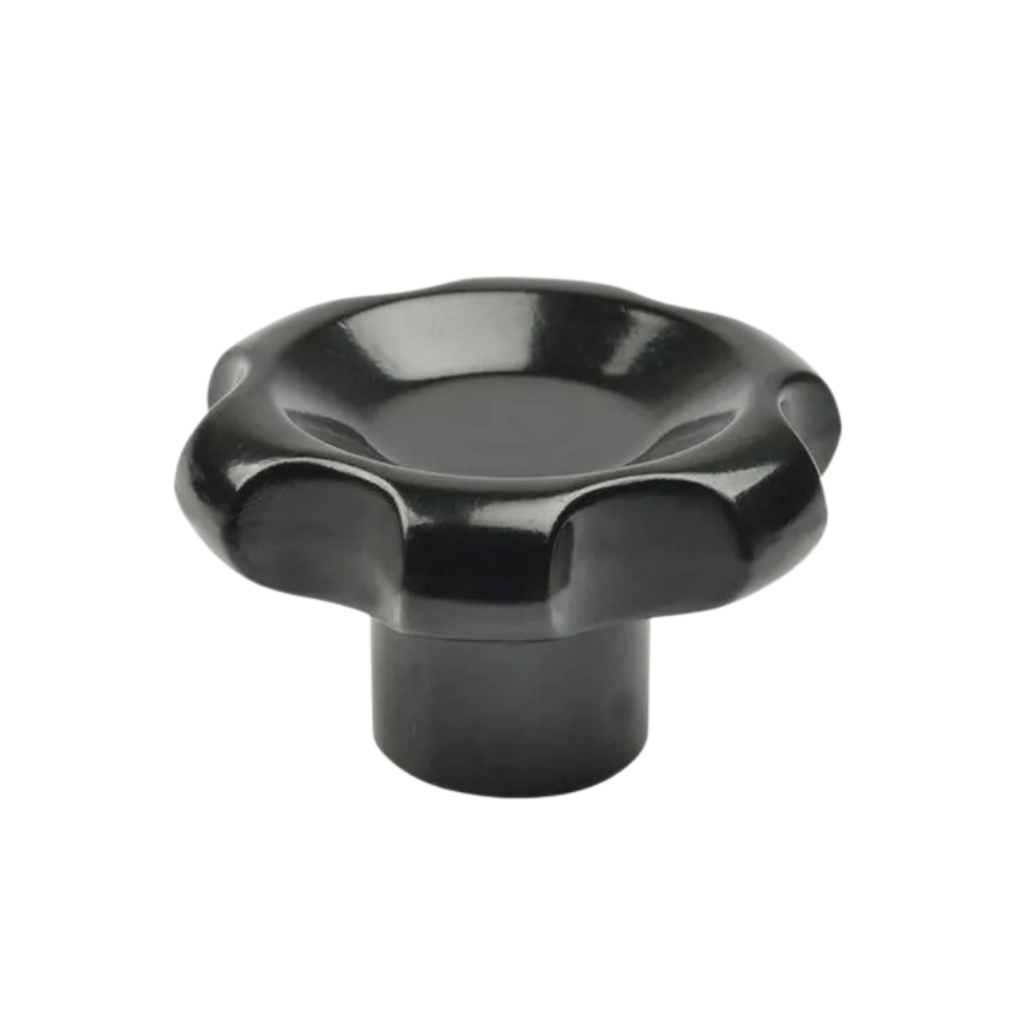 Manípulo Fêmea Knob de Baquelite 45 Mm - 3/8'' com 10 Peças