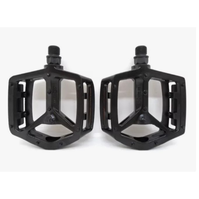 Pedal Plataforma Wellgo Alumínio Rolamentado Rosca Grossa.