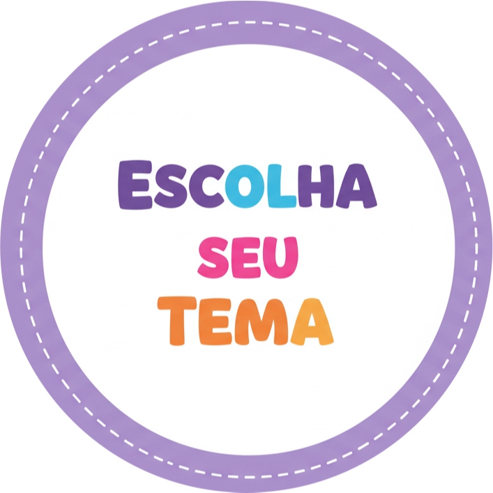 1 Painel de Mesa 50cm de Mesa - Escolha do Catálogo - Redondo com Elástico em Oferta na Shopee