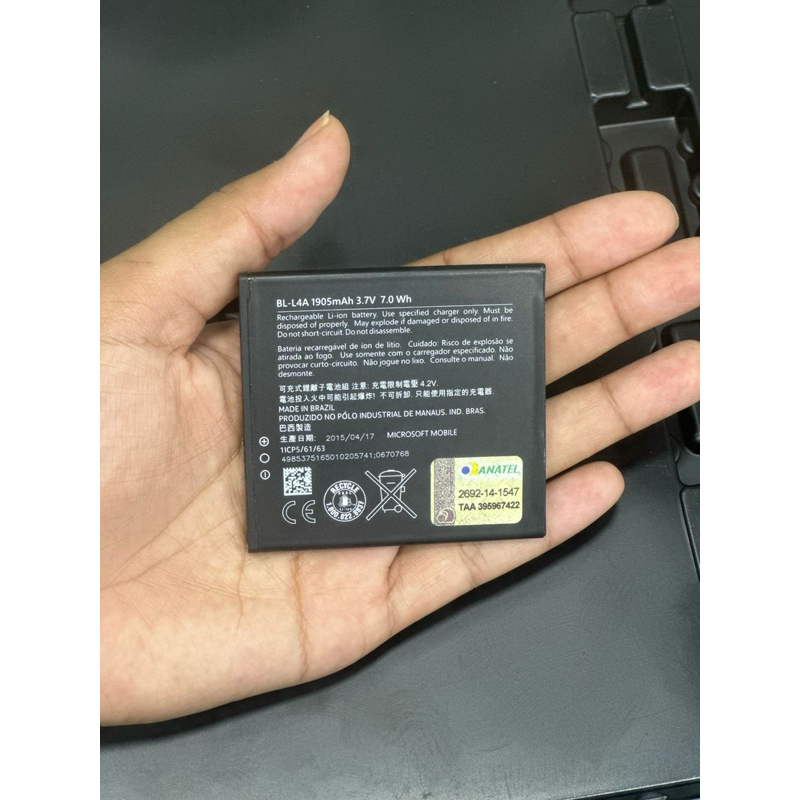 Bateria Microsoft Bl-L4A compatível com lumia 535 RM-1090