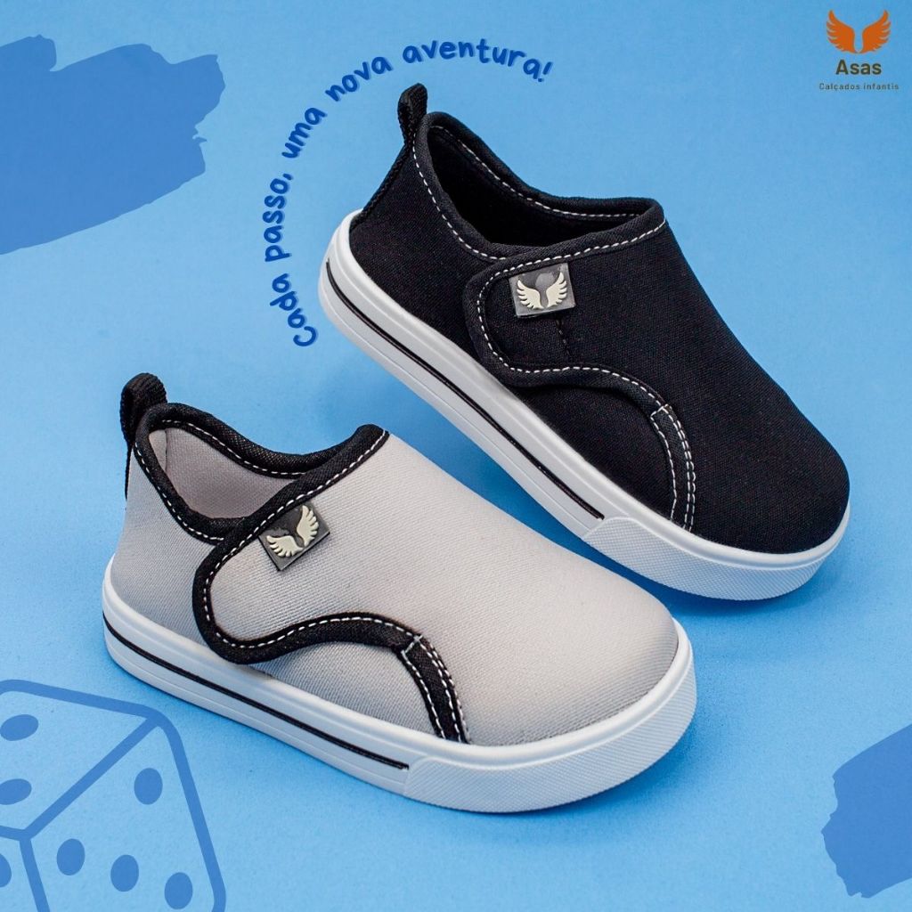 Tênis Bebê Menino Infantil Estiloso Confortável Macio Leve Calce Fácil Primeiros Passos em Oferta na Shopee