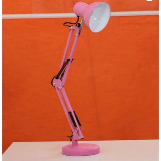 Luminária Articulada De Mesa Abajur E Escritório Pixar Com Base Nail Designer
