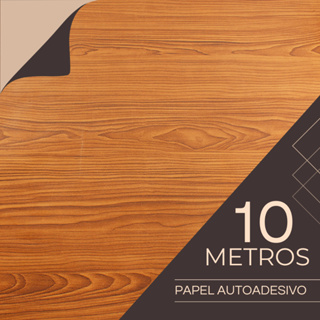 Papel De Parede Adesivo Madeira Sala Quarto Banheiro Hall Autocolante Premium 10m x 45cm em Oferta na Shopee