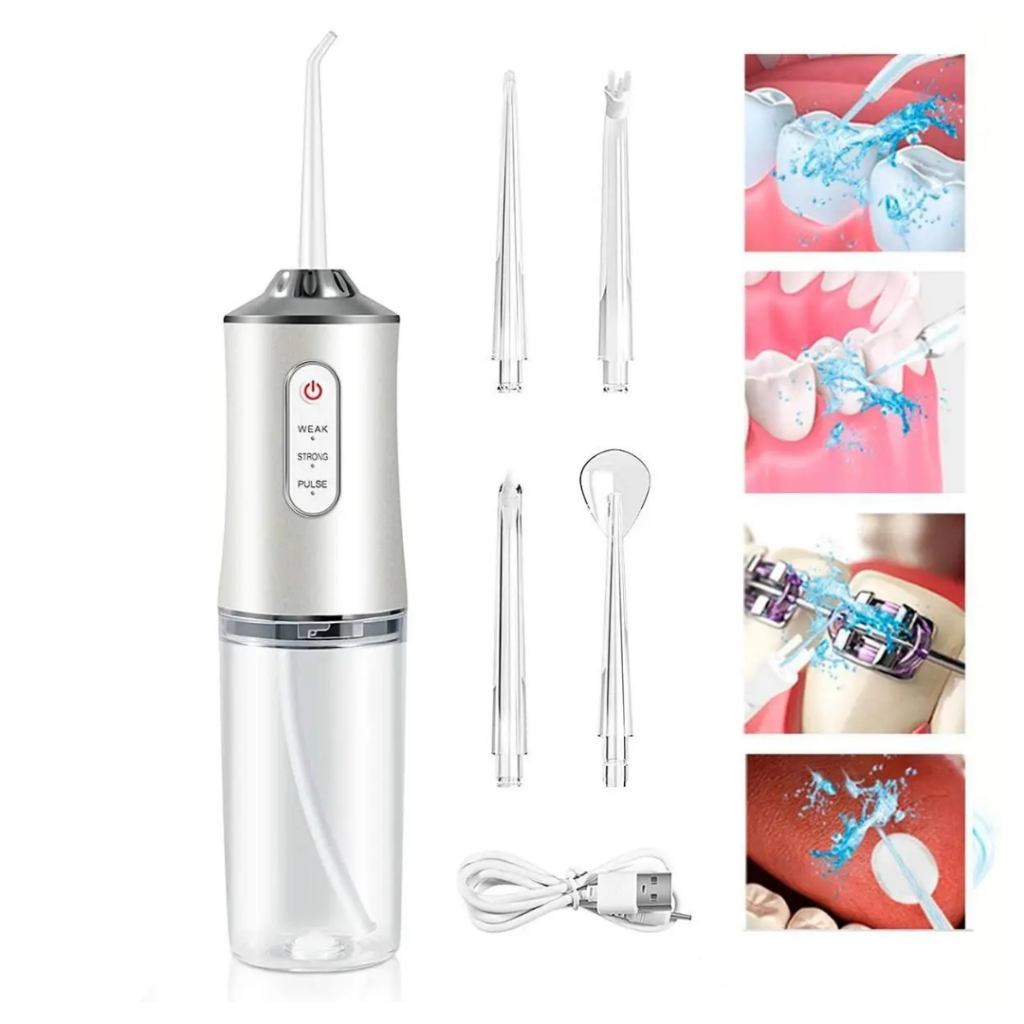 Irirgador oral para limpeza bocal: leve a saúde bucal para onde você for