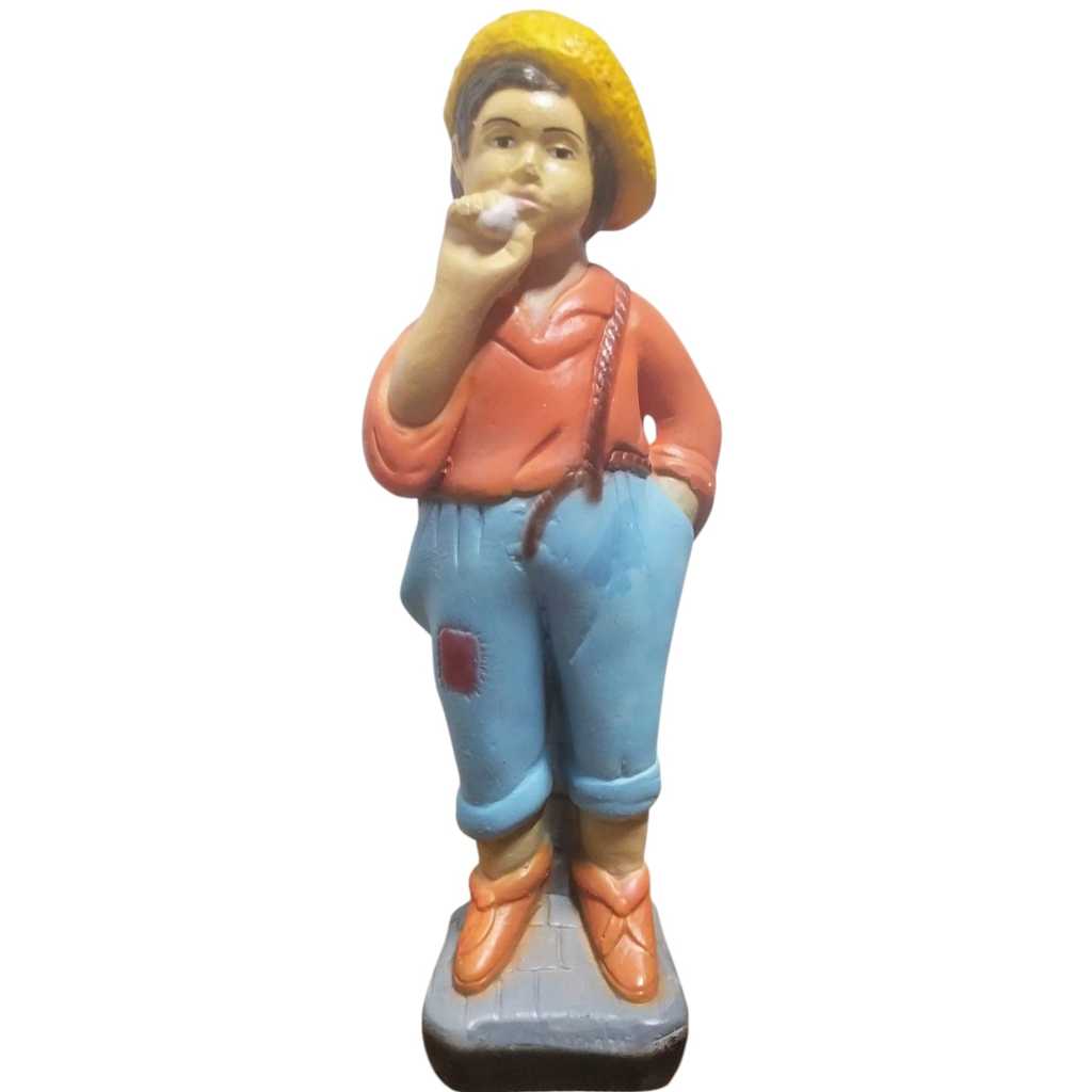 Imagem Ere Para Batismo De 24CM -ESCULTURAS DE UMBANDA E CANDOMBLÉ