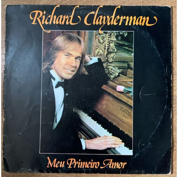 Disco de Vinil LP - Meu Primeiro Amor - Richard Clayderman (1979)