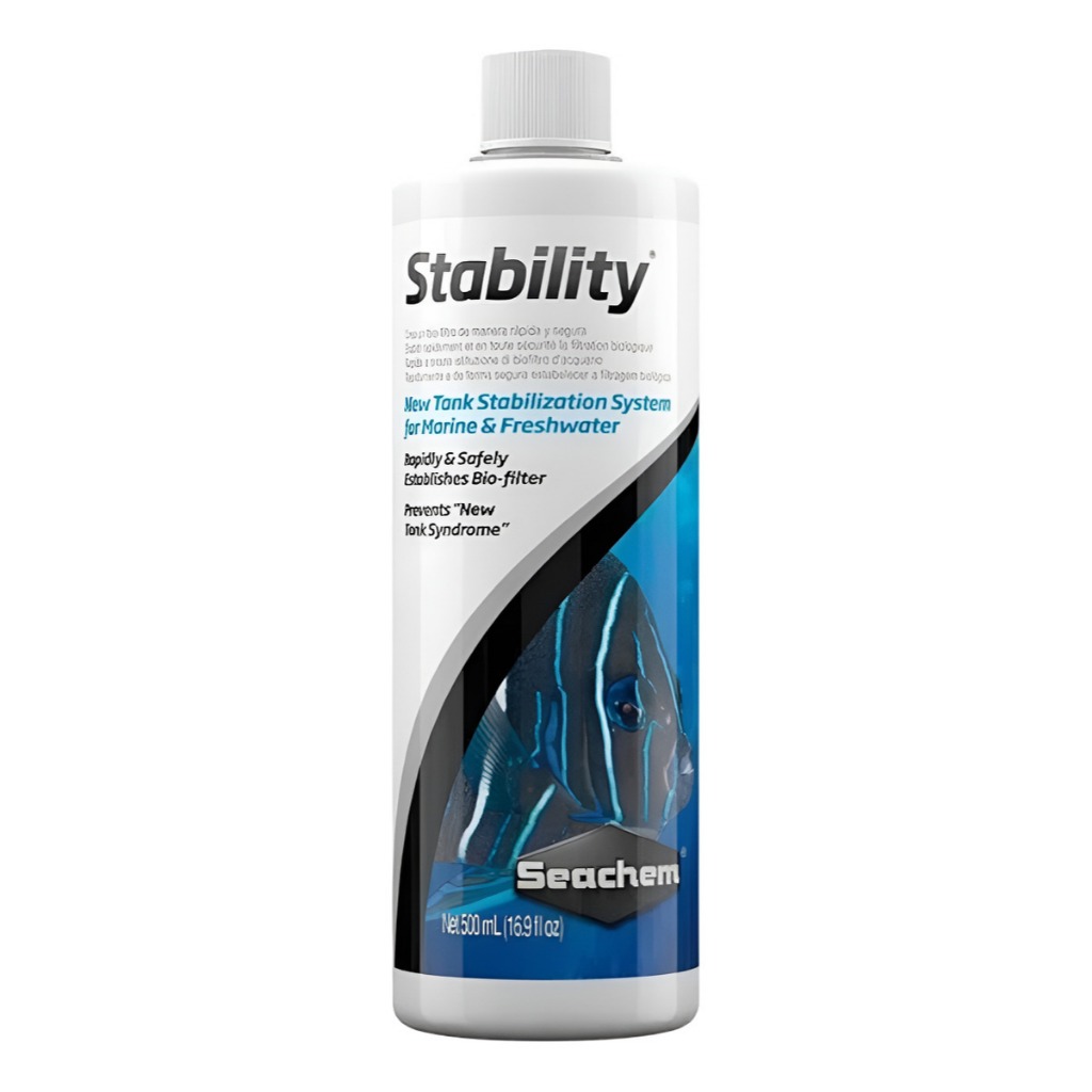Seachem Stability - Acelerador Biológico 500 Ml Aquários