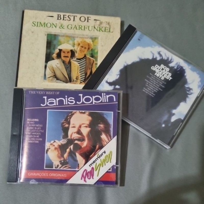 cd Bob Dylan + Simon & Garfunkel + Janis Joplin
