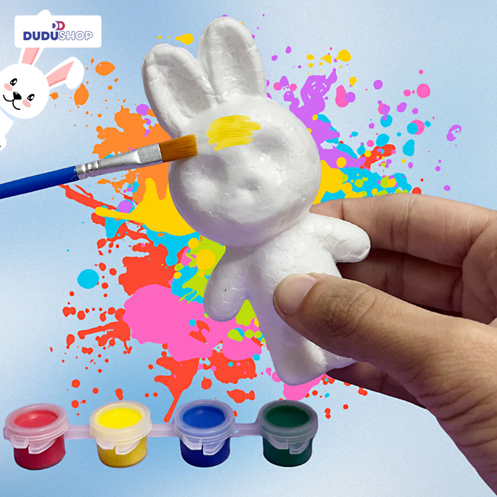 Ovos De Páscoa Para Colorir + Tinta e Pincel Ovinhos Divertidos Diversão Garantida Para Crianças em Oferta na Shopee