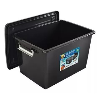Caixas Com Tampa Para Organizar Objetos Tamanho Grande 56l em Oferta na Shopee