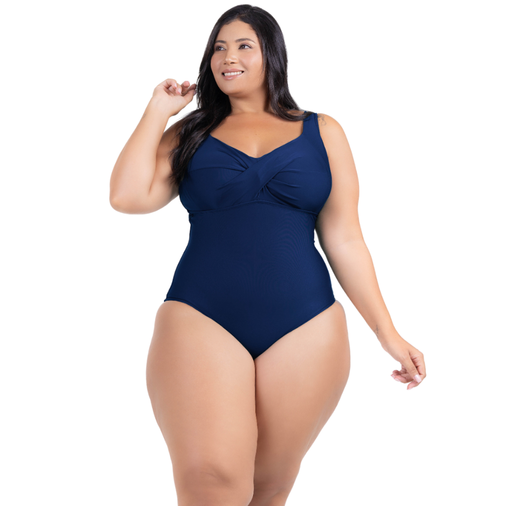 Maio Feminino Plus Size Alta Sustentação Alças Largas Com Bojo Removível Afina Silhueta Forrado 2025 em Oferta na Shopee
