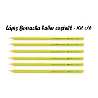 Lápis Borracha Faber-Castell – Kit ou Unidade em Oferta na Shopee