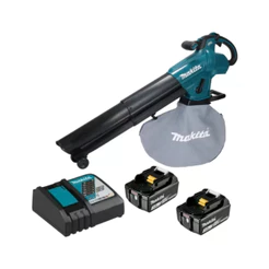 Soprador e Aspirador Dub187z01 + 2 Baterias e Carreg Makita
