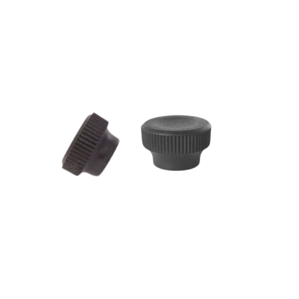 Manipulo Knob Botão Recartilhado 26mm Fêmea 1/4'' C/ 50 Pçs