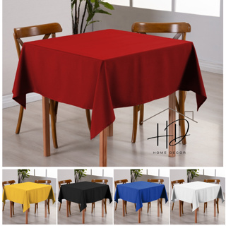 Kit 06 Toalha De Mesa Quadrada 1,50m x 1,50m Oxford Acabamento Bainha - Decoração Festa Buffet em Oferta na Shopee