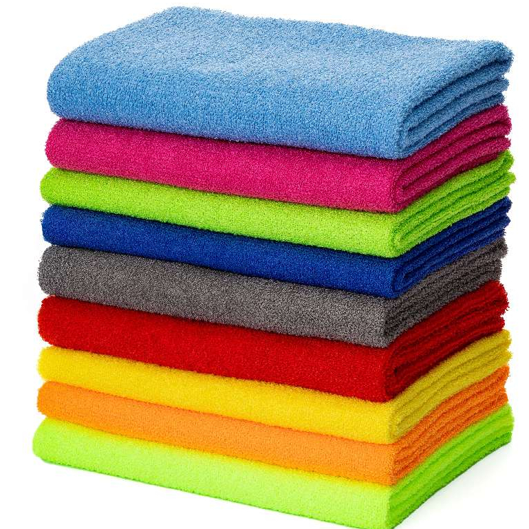 Kit c/5 panos para limpeza microfibra 50x70cm 180gsm em Oferta na Shopee