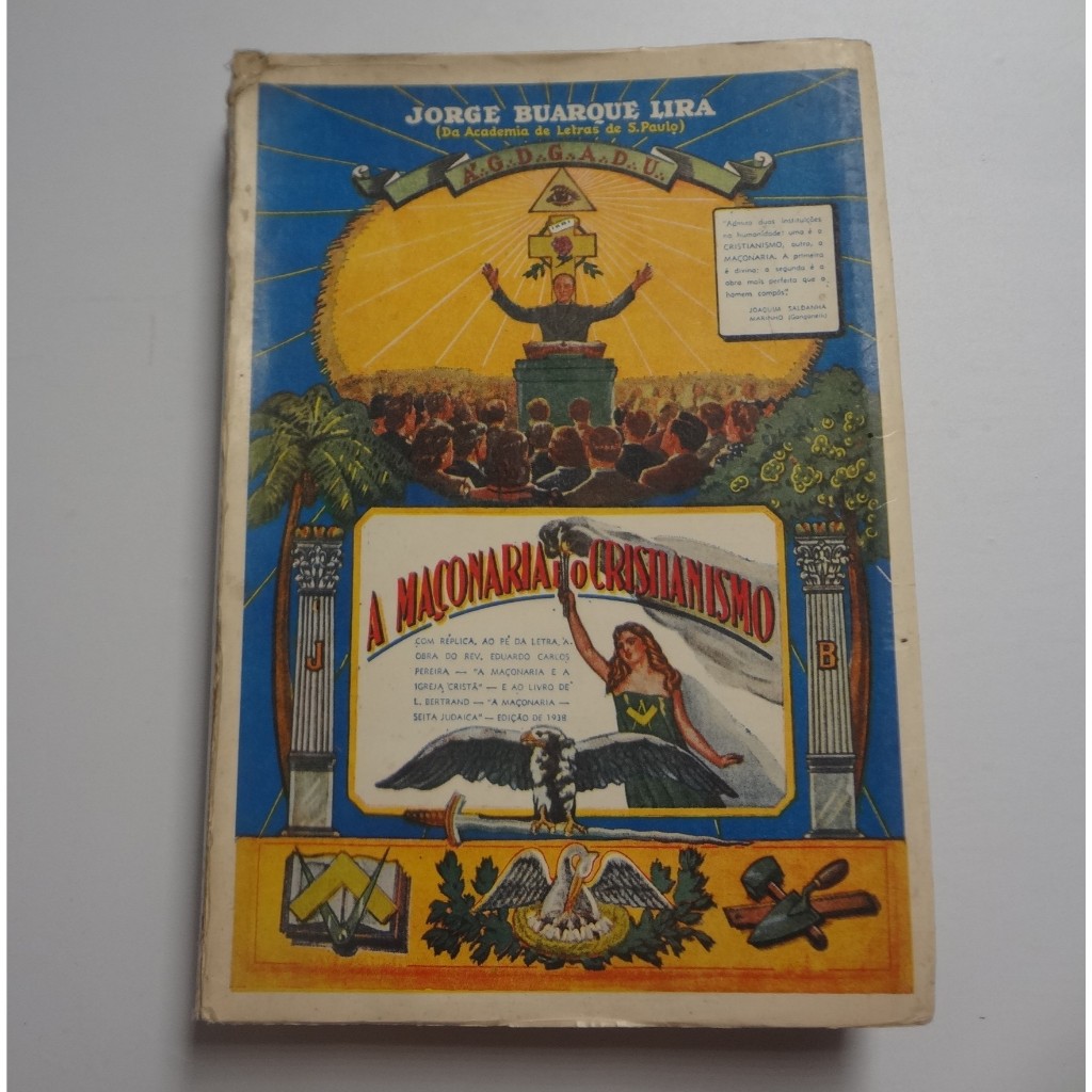 Livro A Maçonaria E O Cristianismo Jorge Buarque Lira