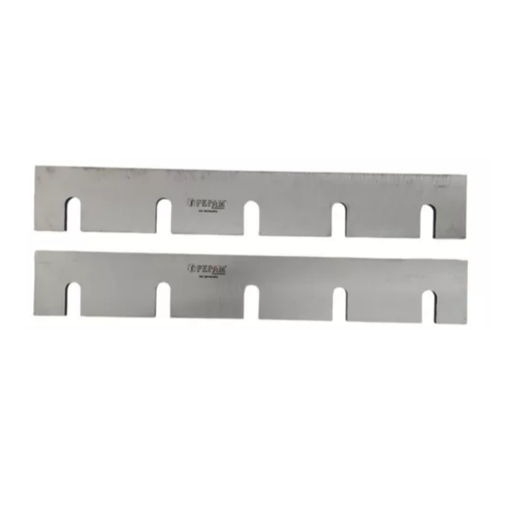 Faca Plaina Desengrosso 500x75x9 (par) Fepam Hss