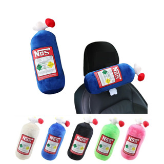 Encosto de Cabeça NOS Nitrous – Almofada de Pelúcia para Carro e Decoração