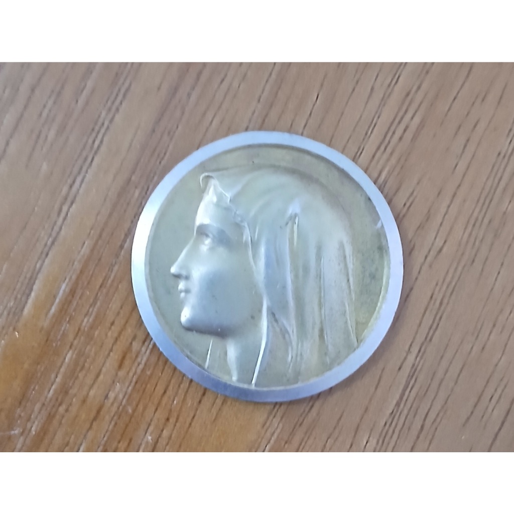 Antiga Medalha Nossa Senhora do Rosário de Fátima