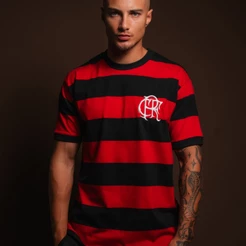 Camisa Flamengo Retrô 1973 Nº 10 Zico Masculina Oficial