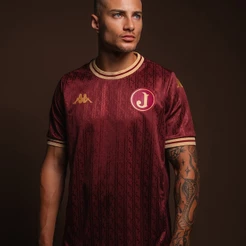 Camisa Kappa Juventus da Mooca I 2024 Centenário Grená Oficial