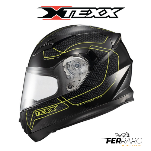 Capacete Texx Strike Panther Verde Brilhante