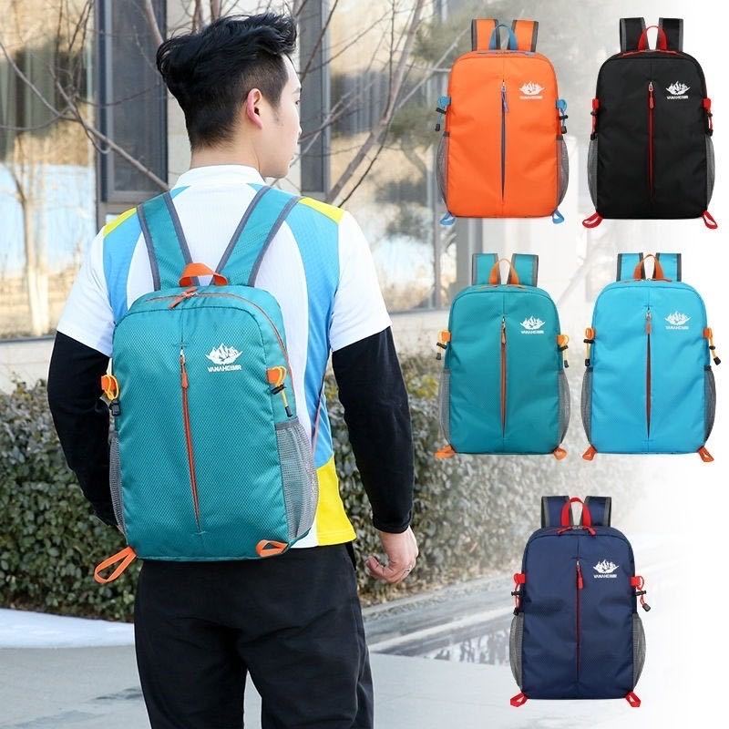 Mochila De Viagem Ao Ar Livre Portátil Impermeável Dobrável De Grande Capacidade Esportes