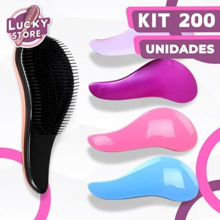 Kit 200 Escovas mágicas para cabelo - Anti Frizz em Oferta na Shopee