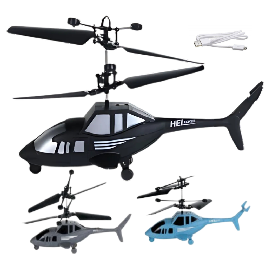 Drone Robo Helicoptero Sensor a Mão Cabo Carregamento presente mini drone sensor